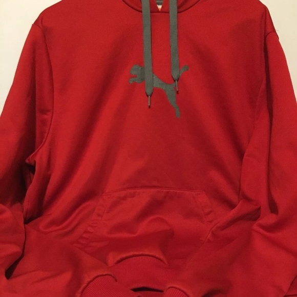 puma sweaters red